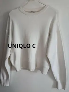 UNIQLO:Cスムースコットンクルーネックセーター