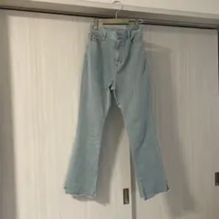 CIAOPANIC TYPY 裾フリンジ ストレッチ フレア パンツのサムネイル