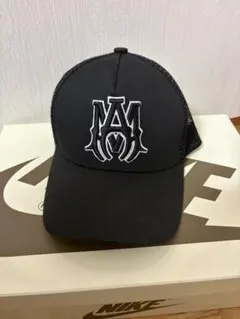 AMIRI MAロゴ トラッカーキャップ ブラック 結衣様専用 - メルカリ