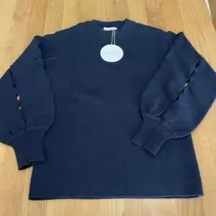 大人もOK！Chloe コットン/ウール混 パフスリーブ 長袖 キッズ セーターのサムネイル