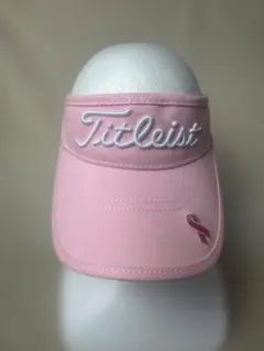 Titleist ピンク バイザー 未使用タグ付き ピンクリボン物のサムネイル