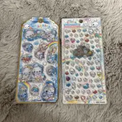 ぷくぷくあわわちゃんウォーターシールストーンつき+ミニパーツジュエルプチドロップ