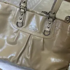 Coach ベージュ ハンドバッグ ／ショルダーバッグ