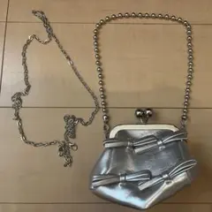 GRL 2wayリボンがま口バッグ