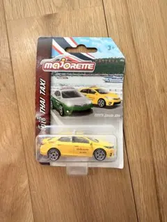 【新品】タイタクシーミニカー（イエロー） Majorette Taxi トヨタ