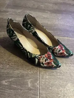 ほぼ新品！！ 卑弥呼　HIMIKO ヒミコオンルージュ/花柄 パンプス　24cm