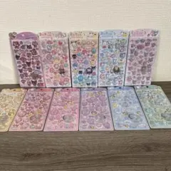 正規品　うるちゅる　うるちゅるポップシール サンリオ　11枚セット　コンプリート