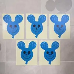 東京ディズニーシー 25周年 スパークリング・ジュビリー ステッカー 5枚セット