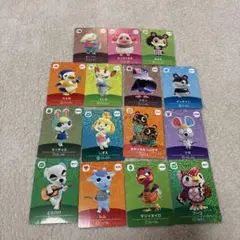 あつ森。どう森。amiiboカード◆第5弾　住民かぶりなし　15枚　任天堂