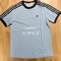 ❀新品❀adidas Originals Tシャツ ライトブルー レディースXLのサムネイル