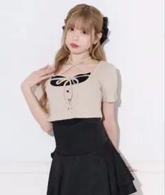 apres jour クロスリボンアンサンブル　tシャツ　ブラウスのサムネイル