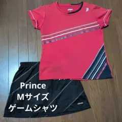 prince ゲームシャツ　Lサイズ　　赤　レッド　テニス　ウェア　美品