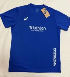 [新品]ワールドトライアスロン　チャンピオンシップ　横浜2024 Tシャツ　Lのサムネイル