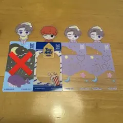 BTS tinytan ブックマークコレクション　JIN ジン　3枚セット