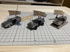 バックトゥザフューチャー　デロリアン３個セット