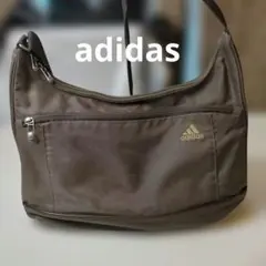 ■adidas ワンショルダーバッグ✣ ブラウン 使い勝手の良いサイズのサムネイル