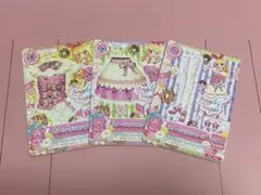 星宮いちごアイカツカードAngely Sugar3枚セット