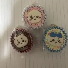 ちいかわ 手作りおやつチャーム #平成女児チョコ　ちいかわ　ハチワレ　ラッコ3個