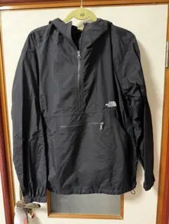 The North Face ブラック ナイロンジャケット