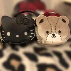 HELLO KITTY × BRILMY ミニコスメポーチ ２つセット売り