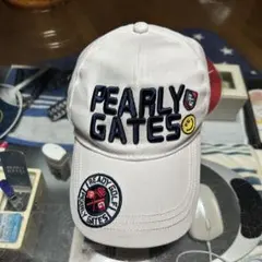 PEARLY GATES ゴルフキャップ ホワイト