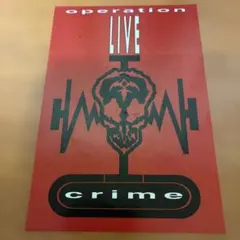 クイーンズライクOperation: LIVE crime ビデオ付属ステッカー