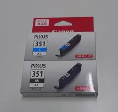 訳ありCanon PIXUS 純正インク 351XL 3色セット 大容量 - メルカリ