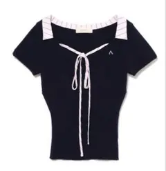 Martha cardigan set tops navy - メルカリ