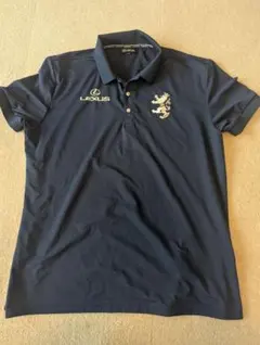 Srixon LEXUSロゴ付き　ブラックポロシャツ LLサイズ Lexusロゴ 新品】SRIXON LEXUS 黒ポロシャツ LL - メルカリ