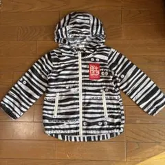 partypartyウインドブレーカー　ゼブラ柄モンスター　100㎝
