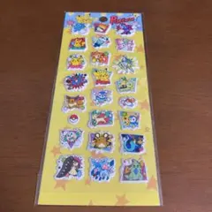 ポケモンぷっくりシール