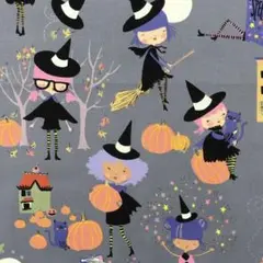 USAコットン アレキサンダーヘンリー Kiki's Coven シーチング生地