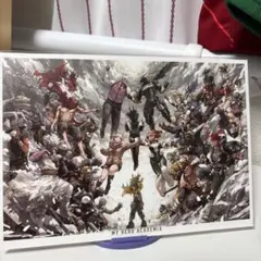 ヒロアカ原画展　ポストカード　キービジュアル2枚セット