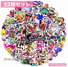 【即日発送可】スプラトゥーン シール ステッカー 52枚セット