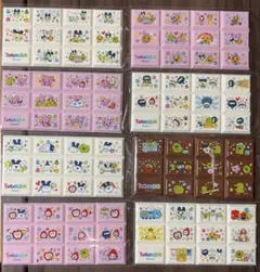 【新品】たまごっち ちょこぶろっくしーる8種類　コンプリートチョコブロックシール