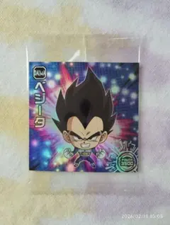 ドラゴンボール超戦士ウエハースシール GR ベジータ