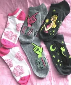 ウィキッド　WICKED Ozmopolitan ソックス　靴下　3組セット