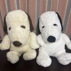 スヌーピー　ぬいぐるみ　二体セット　snoopy PEANUTS