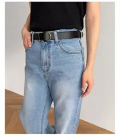canal jean ノンホールバックルレザー ベルト キャナルジーンのサムネイル