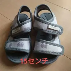 futafuta サンダル 15cm グレーのサムネイル