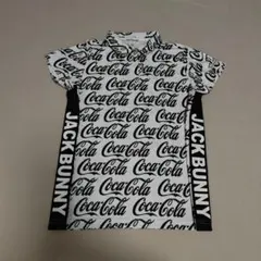 【美品】ジャックバニー ポロシャツ コカコーラ 2 モノトーン