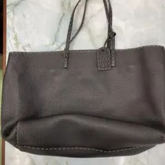 フェンディ　バック　ボストン　A4サイズ　肩掛け　ステッチ　ワークバック