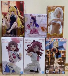【新品・未開封】 最新含む 美少女系プライズフィギュア まとめ売り 6体セット
