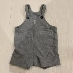 COMME CA ISM グレー オーバーオール