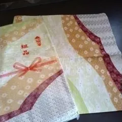 和柄プリントの小風呂敷10枚セット　粗品用袋入り