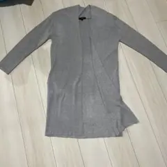 rienda グレー ロング　カーディガン F