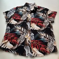 トロピカル柄 アロハシャツ XXL