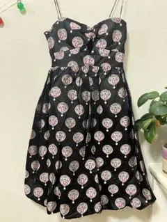 Vivienne Tam 希少美品　シルク　ノースリーブ　ブラック　ワンピースのサムネイル