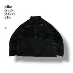 とも様専用Nike ナイキトラックジャケット ロゴ刺繍 y2k ブラック L