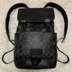 COACHコーチ　PVCシグネチャー　バックパック　大容量　C2712